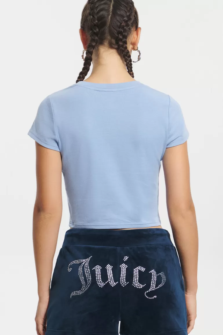 Juicy Couture Dump Him Baby Tee>Kvinner T-Skjørter Og Topper