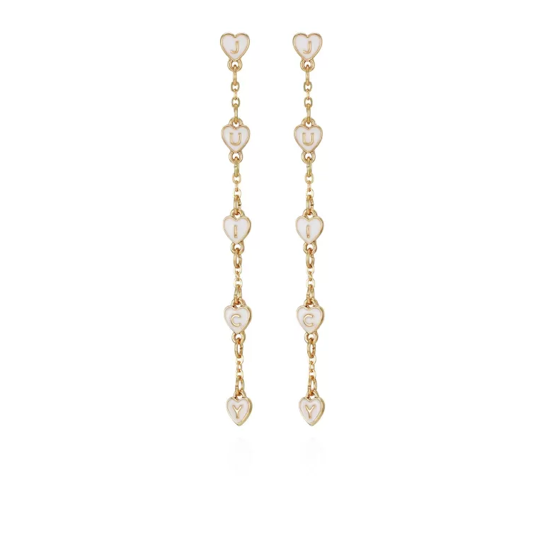 Juicy Couture Heart Charm Dingle Drop Øredobber> Øredobber