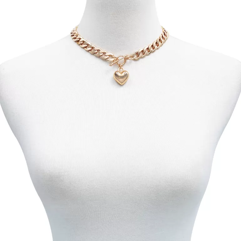 Juicy Couture Hjerte Anheng Halskjede> Halskjeder