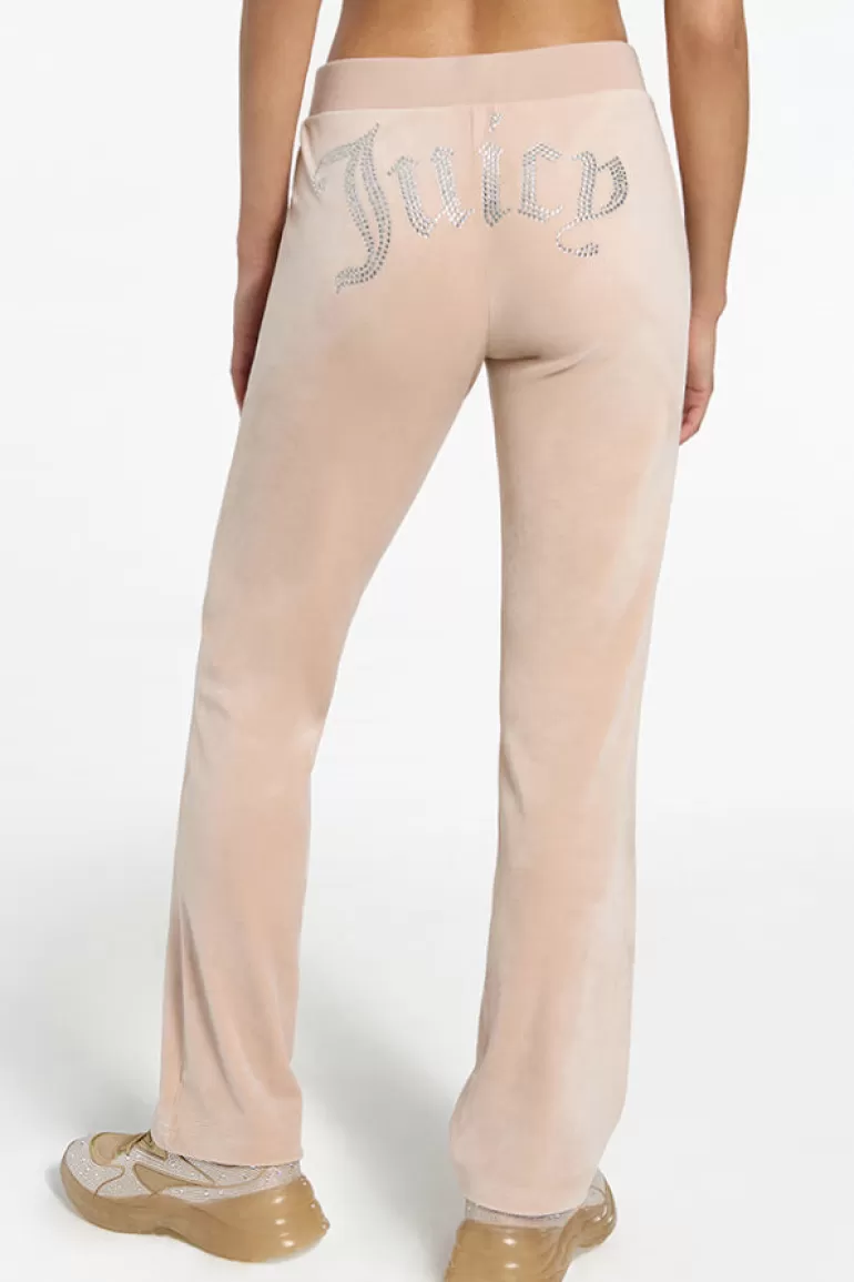 Juicy Couture Og Big Bling Velour Joggebukser —Rejuiced>Kvinner Joggebukser