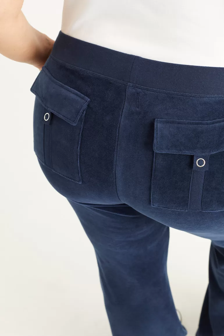 Juicy Couture Plus-Size Hollywood Scottie Snap Pocket Treningsbukser I Bomull Og Velour>Kvinner Joggebukser