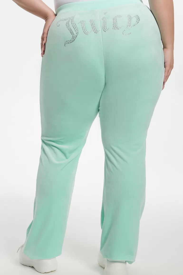 Juicy Couture Plus-Size Og Big Bling Velour Treningsbukser>Kvinner Plus-Size