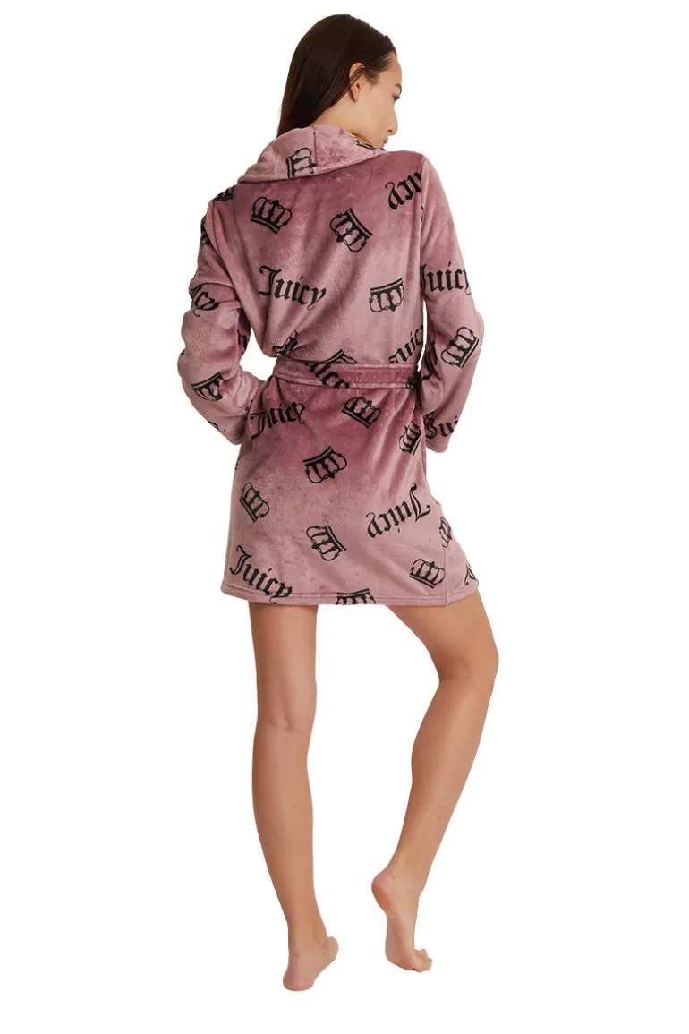 Juicy Couture Sjalkrage I Plysj>Kvinner Kåper