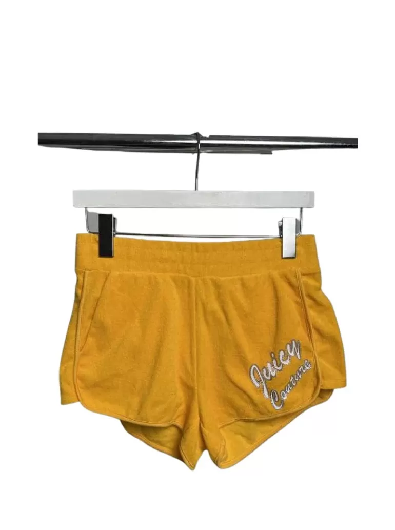 Juicy Couture Terry Logo Retro Shorts—Rejuiced>Kvinner Shorts
